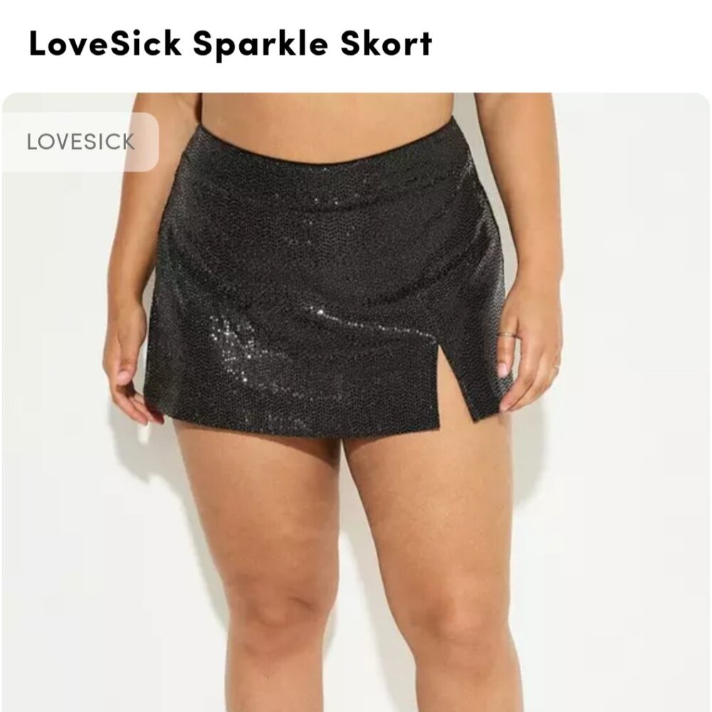 Sparkle Skort - Torrid Lovesick